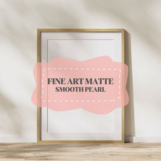 fine art matte printing (smooth pearl) | A3