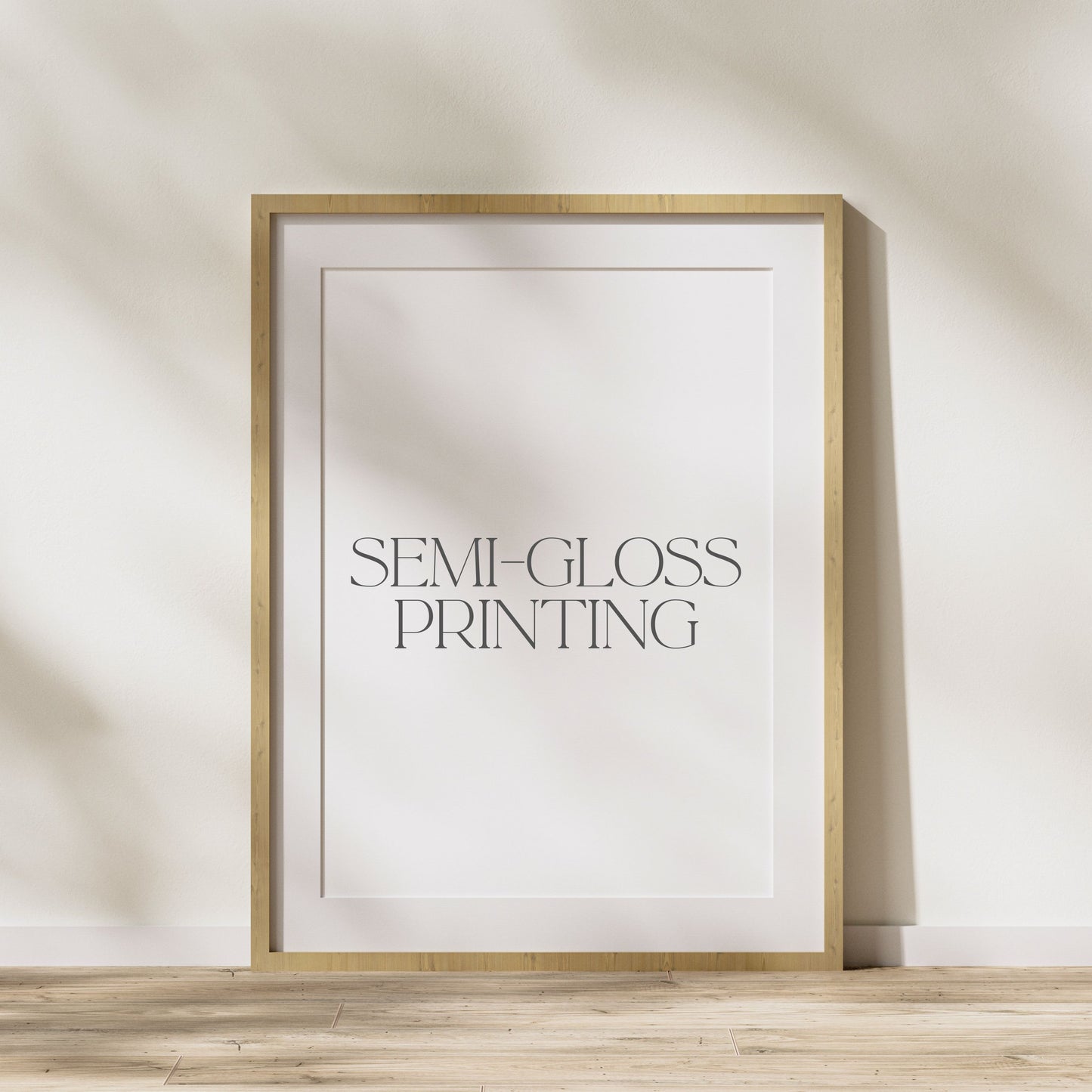 semi-gloss printing | A3